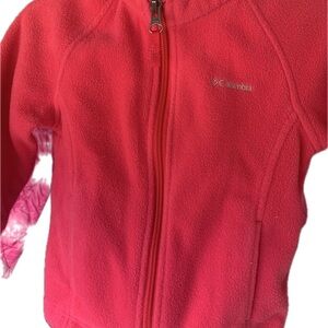 Columbia Pink Fleece Jacket